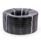 Металлорукав Промрукав Р3-ЦП-МБМр-НГ-20 20 мм герметичный в ПВХ оболочке черный [бухта 50м]