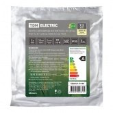 Лента светодиодная TDM SMD5050 30 LED/m 7.2 W/m 3000К 12V IP20 (5 метров)