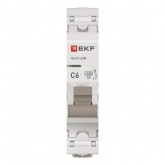 Автоматический выключатель EKF PROxima ВА 47-63N 6А 1P C 4,5кА (автомат электрический)