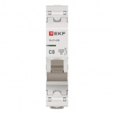 Автоматический выключатель EKF PROxima ВА 47-63N 8А 1P C 4,5кА (автомат электрический)