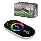 Контроллер для светодиодных лент и модулей TDM RGB-RF 216W 12V 18A IP20, 3 канала, сенсорный пульт