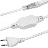 Гибкий неон TDM SMD2835 120 LED/m 6,5 W/m синий 220V IP67 (25м)