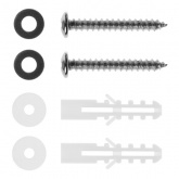 Светильник светодиодный уличный настенный Кватро 2x3W 4000K H100mm алюминий/черный вверх/вниз IP65