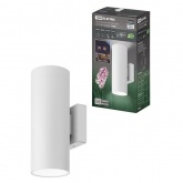 Светильник светодиодный уличный настенный TDM Тубо 2x6W 4000K H252mm алюминий/белый вверх/вниз IP65