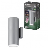 Светильник светодиодный уличный настенный TDM Тубо 2X6W 4000K H252mm алюминий/серый вверх/вниз IP65