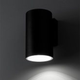 Светильник светодиодный уличный настенный TDM Соло 6W 4000K H160mm алюминий/черный IP65