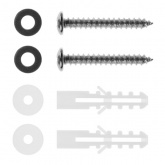 Светильник светодиодный уличный настенный TDM Соло 6W 4000K H160mm алюминий/черный IP65