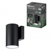 Светильник светодиодный уличный настенный TDM Соло 6W 4000K H160mm алюминий/черный IP65