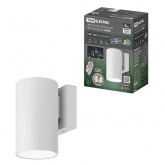 Светильник светодиодный уличный настенный TDM Соло 6W 4000K H160mm алюминий/белый IP65