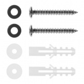 Светильник светодиодный уличный настенный TDM Соло 6W 4000K H160mm алюминий/белый IP65