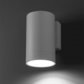 Светильник светодиодный уличный настенный TDM Соло 6W 4000K H160mm алюминий/белый IP65