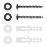 Светильник светодиодный уличный настенный TDM Соло 6W 4000K H160mm алюминий/серый IP65