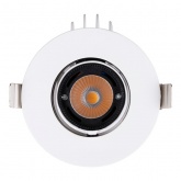 Светильник светодиодный Downlight TDM Акцент-1 LED DSL-01-018-WW 18W 3000K 24° IP40 поворотный