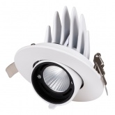 Светильник светодиодный Downlight TDM Акцент-1 LED DSL-01-018-NW 18W 4000K 24° IP40 поворотный