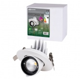 Светильник светодиодный Downlight TDM Акцент-1 LED DSL-01-018-NW 18W 4000K 24° IP40 поворотный