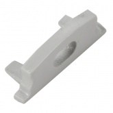 Профиль алюминиевый для светодиодной ленты ИЭК 1606 накладной, гибкий, опал 2м комплект