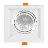 Светодиодный светильник карданный TDM Фокус-1 LED CSL-01-1x11-WW 11W 3000K 35° IP20 встраиваемый