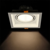 Светодиодный светильник карданный TDM Фокус-1 LED CSL-01-1x11-WW 11W 3000K 35° IP20 встраиваемый