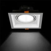 Светодиодный светильник карданный TDM Фокус-1 LED CSL-01-1x11-NW 11W 4000K 35° IP20 встраиваемый
