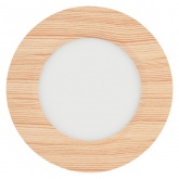 Светильник светодиодный TDM накладной круг Даунлайт СПО 6 Вт 4200K (сосна) 120х32мм