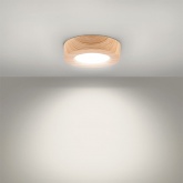 Светильник светодиодный TDM накладной круг Даунлайт СПО 6 Вт 4200K (сосна) 120х32мм