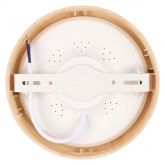 Светильник светодиодный TDM накладной круг Даунлайт СПО 12 Вт 4200K (сосна) 170х32мм