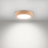 Светильник светодиодный TDM накладной круг Даунлайт СПО 12 Вт 4200K (сосна) 170х32мм