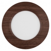 Светильник светодиодный TDM накладной круг Даунлайт СПО 6 Вт 4200K (венге) 120х32мм