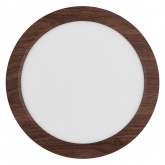 Светильник светодиодный TDM накладной круг Даунлайт СПО 18 Вт  4200K (венге) 225х32мм