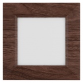 Светильник светодиодный TDM накладной квадрат Даунлайт СПО 6 Вт 4200K (венге) 120х120х32мм