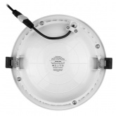 Светильник встраиваемый TDM LED Деко 03 10W 4000K круглый, золото/белый IP44 d155/D170x42mm