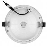 Светильник встраиваемый TDM LED Деко 05 10W 3000K круглый, белый IP44 d155/D170x42mm