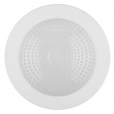 Светильник встраиваемый TDM LED Деко 05 10W 3000K круглый, белый IP44 d155/D170x42mm