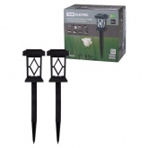 Светильник садовый на солнечной батарее TDM СП Торо пластик 10x44 см IP44 (Упаковка 2 шт)