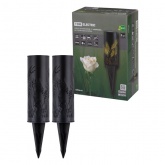 Светильник садовый на солнечной батарее TDM СС Колосок сталь 6x27 см IP44 (Упаковка 2 шт)