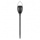 Светильник садовый на солнечной батарее TDM СП-351 Факел 2 54 LED черный пластик 12x12x79 см IP44