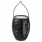 Светильник садовый на солнечной батарее TDM СП-351 Факел 2 54 LED черный пластик 12x12x79 см IP44