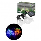 Гирлянда TDM на солнечной батарее ССГ-148 Капли 2.7 м, 20 LED многоцветный IP54
