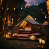 Гирлянда TDM на солнечной батарее ССГ-154 Шарики 2.7 м, 20 LED многоцветный IP54