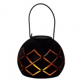 Светильник садовый на солнечной батарее TDM СС Лофт 2 сталь 15x12 см IP44