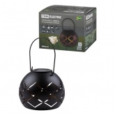 Светильник садовый на солнечной батарее TDM СС Лофт 2 сталь 15x12 см IP44