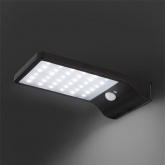 Светильник фасадный TDM Феникс 4 на солнечной батарее 2W IP65 с датчиком движения, черный, пластик