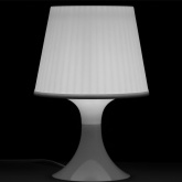 Светильник настольный TDM ФНБ 0001 ГЛОУ под лампу max 15W E14 белый