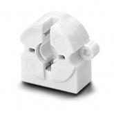 Патрон VS 47502 G13 торцевой поворотный с пружиной под винт М3 для ламп T8