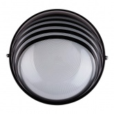 Светильник TDM НПБ1107 черный/круг ресничка 100Вт IP54