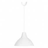 Светильник подвесной TDM НСБ 2537/1 Steel 40 Вт Е27 опал, шнур белый