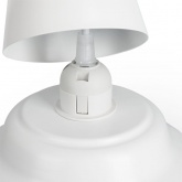 Светильник подвесной TDM НСБ 2537/1 Steel 40 Вт Е27 опал, шнур белый