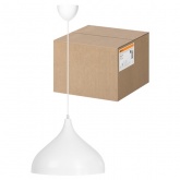 Светильник подвесной TDM НСБ 3526/1 Steel 40 Вт Е14 белый, шнур белый