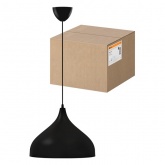 Светильник подвесной TDM НСБ 3526/1 Steel 40 Вт Е14 черный, шнур черный