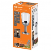 Светильник садово-парковый TDM Мадрид 60W E27 стойка, алюминий, прозрачное/серый